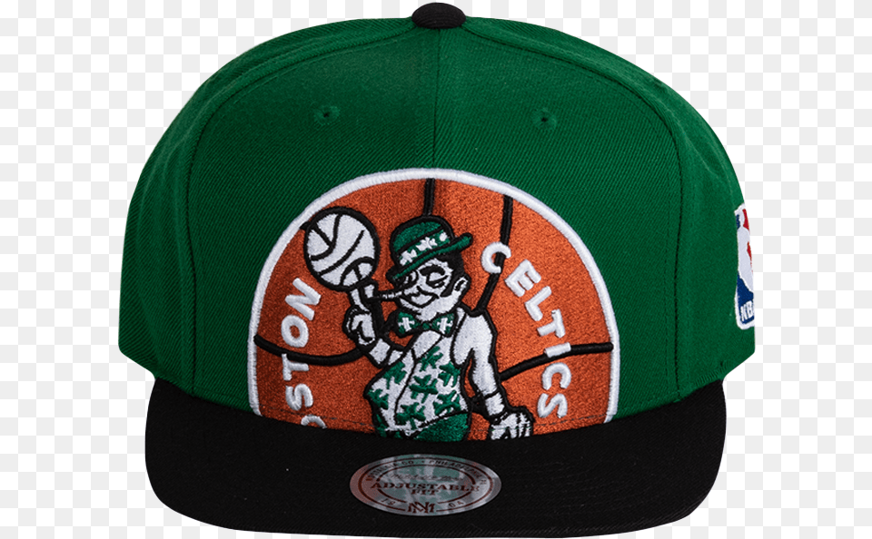 Picture Of Nba Boston Celtics Cropped Xl Logo Snapback Boston Celtics, Baseball Cap, Cap, Clothing, Hat Free Transparent Png