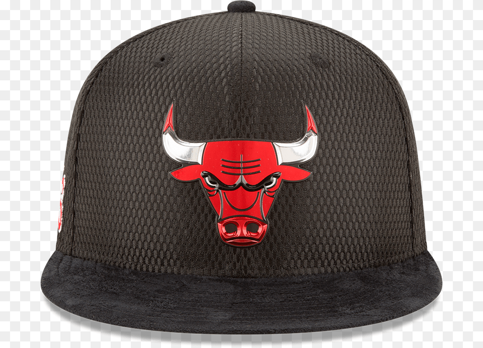 Picture Of Nba Chicago Bulls 2017 On Court Snapback, Baseball Cap, Cap, Clothing, Hat Png