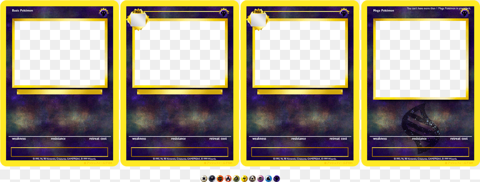 Picture Of New Pokemon Card Template Mega Blank Pokemon Cards Free Png