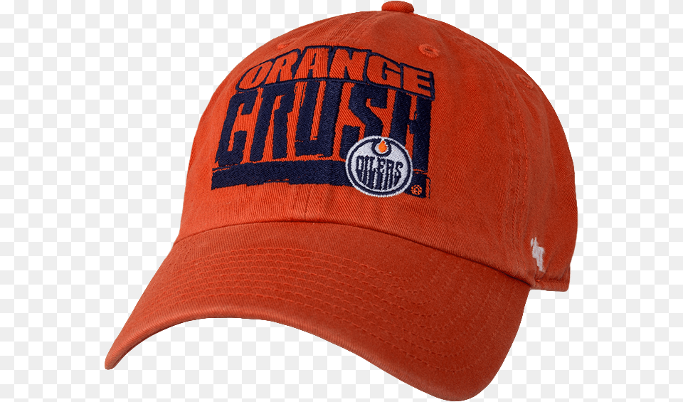 Picture Of Nhl Edmonton Oilers Logo Slouch Adjustable Baseball Cap, Baseball Cap, Clothing, Hat Free Png Download