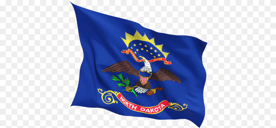 Picture Of North Dakota Flag Transparent North Dakota Flag, Emblem, Symbol Free Png
