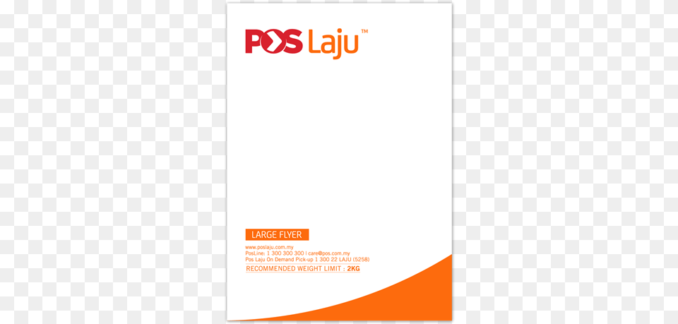 Picture Of Pos Laju Flyers Pack 10 Pos Malaysia, Advertisement, Poster, White Board, Page Free Png