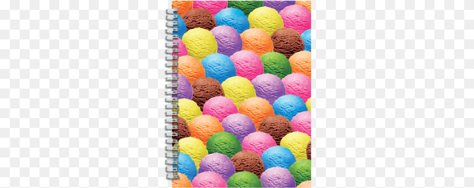 Picture Of Scoops 3d Journal Iscream 39scoops39 3d Spiral Bound Journal, Ice Cream, Sweets, Cream, Dessert Free Png