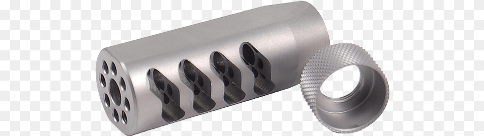 Picture Of Seekins Precision Ar Atc Compensator 58x24 Seekins Precision Ar Atc Compensator, Aluminium, Device Png