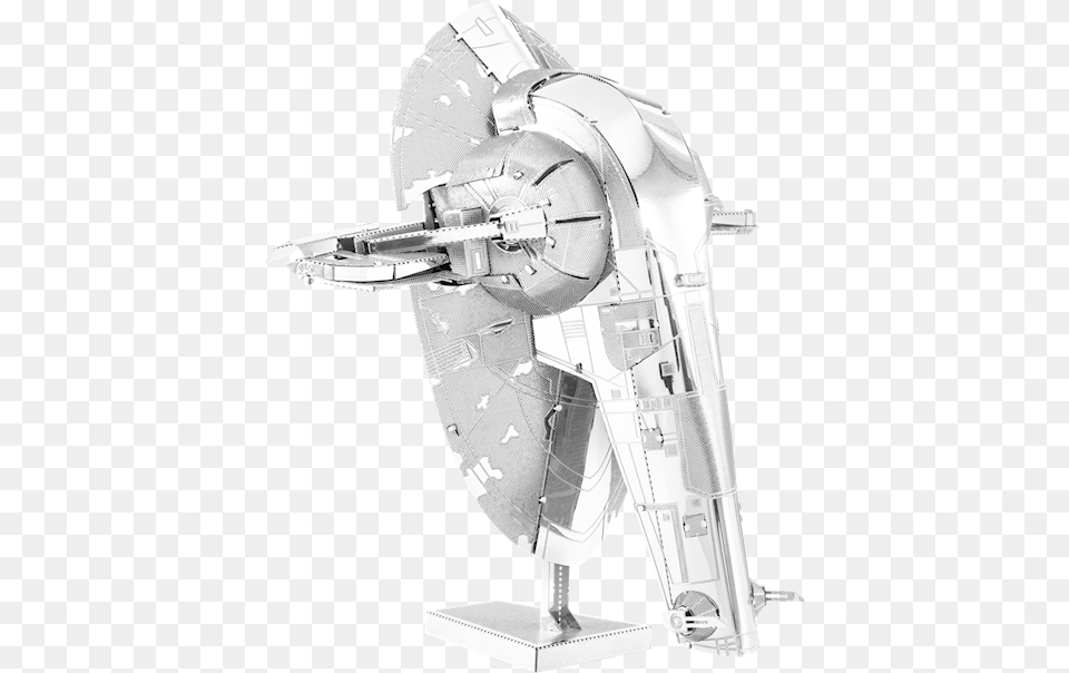 Picture Of Slave I Metal Earth Star Wars Slave, Aircraft, Spaceship, Transportation, Vehicle Free Png Download