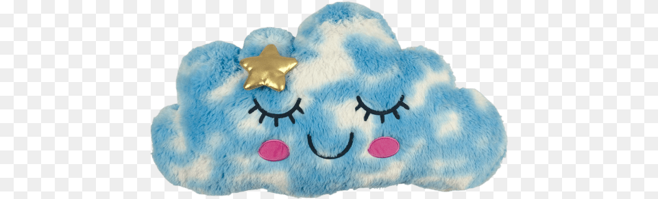 Picture Of Sleepy Cloud Light Up Pillow Iscream Sleepy Cloud Light Up Pillow, Plush, Home Decor, Toy, Rug Png Image