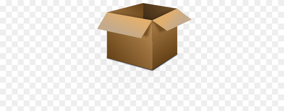 Picture Of Small Cardboard Box With Open Top Open Box Clip Art, Carton, Package, Package Delivery, Person Free Png