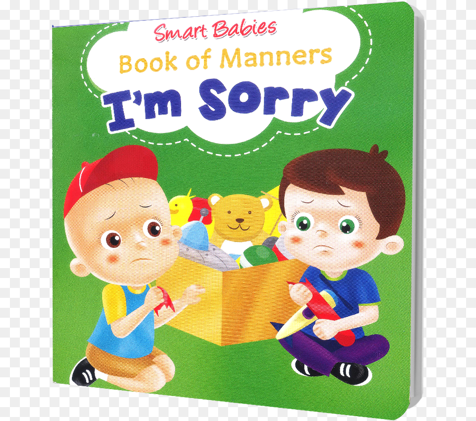 Picture Of Smart Babies Book Of Manners I39m Sorry Please Thank You Sorry Excuse Me, Baby, Face, Head, Person Png Image