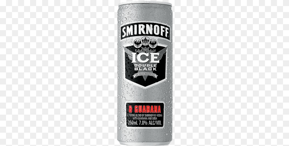 Picture Of Smirnoff Guarana 7 4 Pack Cans Smirnoff Double Black Amp Guarana 4x250ml Can, Alcohol, Beer, Beverage, Lager Png Image