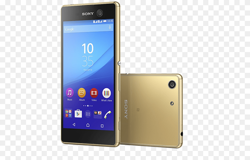 Picture Of Sony Mobile E5663 Xperia M5 Ds Gold Sony Xperia M5 Gold, Electronics, Mobile Phone, Phone Free Png Download