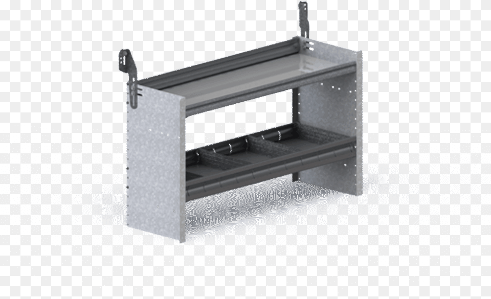 Picture Of Square Back Shelving Unit With 3 Shelves Shelf, Furniture, Table, Aluminium Png Image