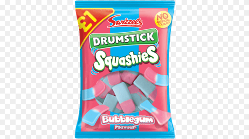 Picture Of Swizzles Squashies Drumstick Bubblegum Bag Swizzels Drumstick Squashies Bubblegum Flavour, Food, Gum, Ketchup, Sweets Png