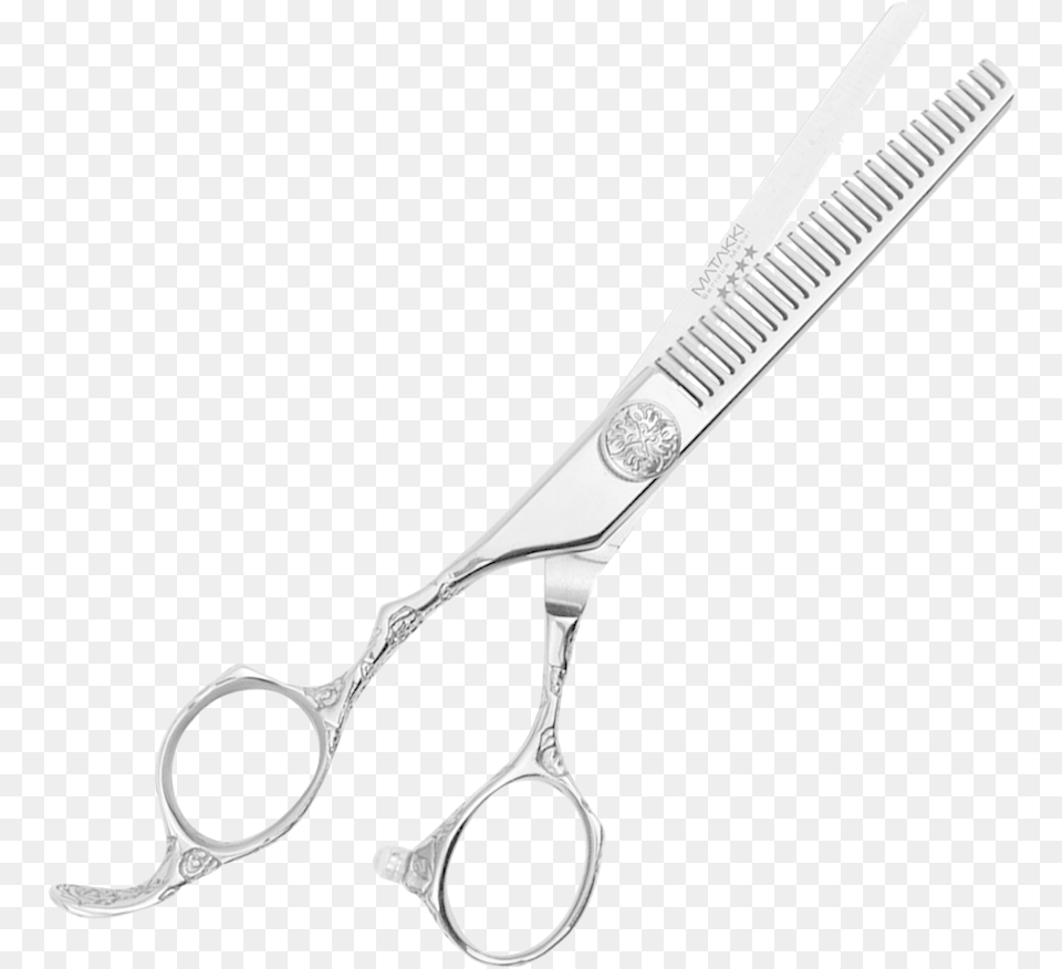 Picture Of The Flower Lefty Thinning Scissor Scissors, Blade, Weapon, Shears, Razor Free Png Download