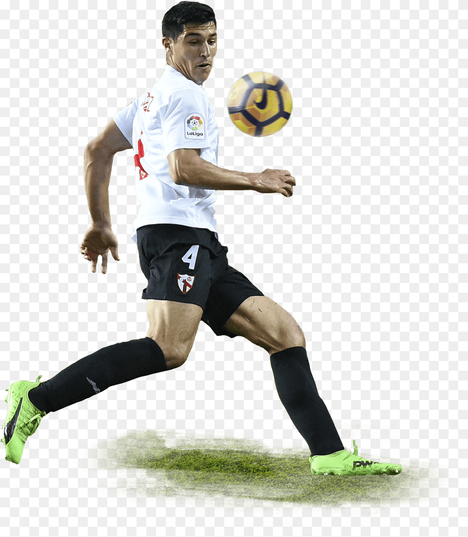 Picture Of The Football Player Diego Gonzlez Polanco Kick Up A Soccer Ball, Sphere, Adult, Soccer Ball, Person Png