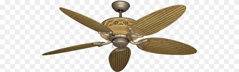 Picture Of Tiki Antique Bronze With Tiki Ceiling Fan, Appliance, Ceiling Fan, Device, Electrical Device Free Transparent Png