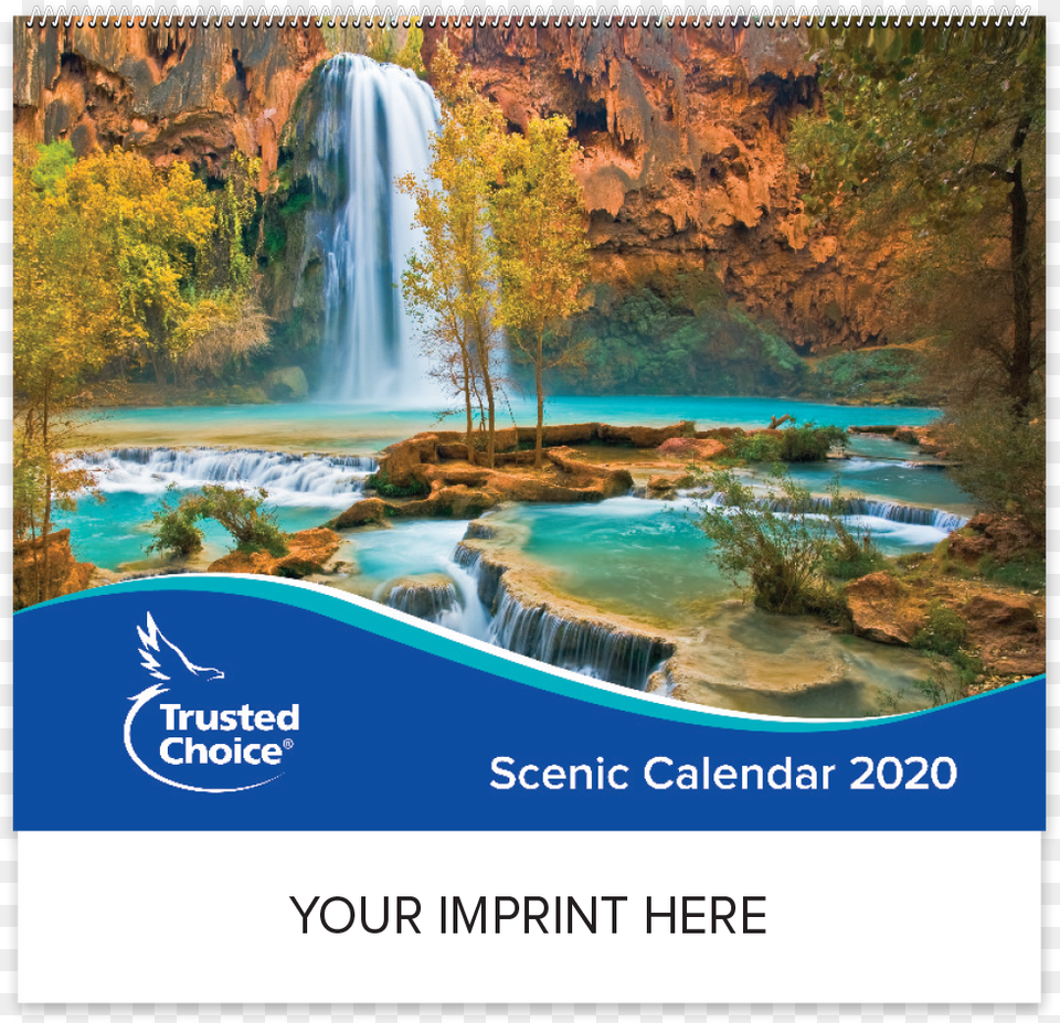 Picture Of Trusted Choice Custom Scenic Wall Calendar Beautiful Natural Background, Nature, Outdoors, Scenery, Water Free Transparent Png