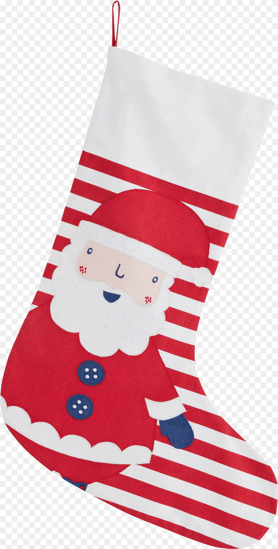 Picture Of Unpersonalised Christmas Stocking Christmas Stocking, Flag, Hosiery, Clothing, Gift Png