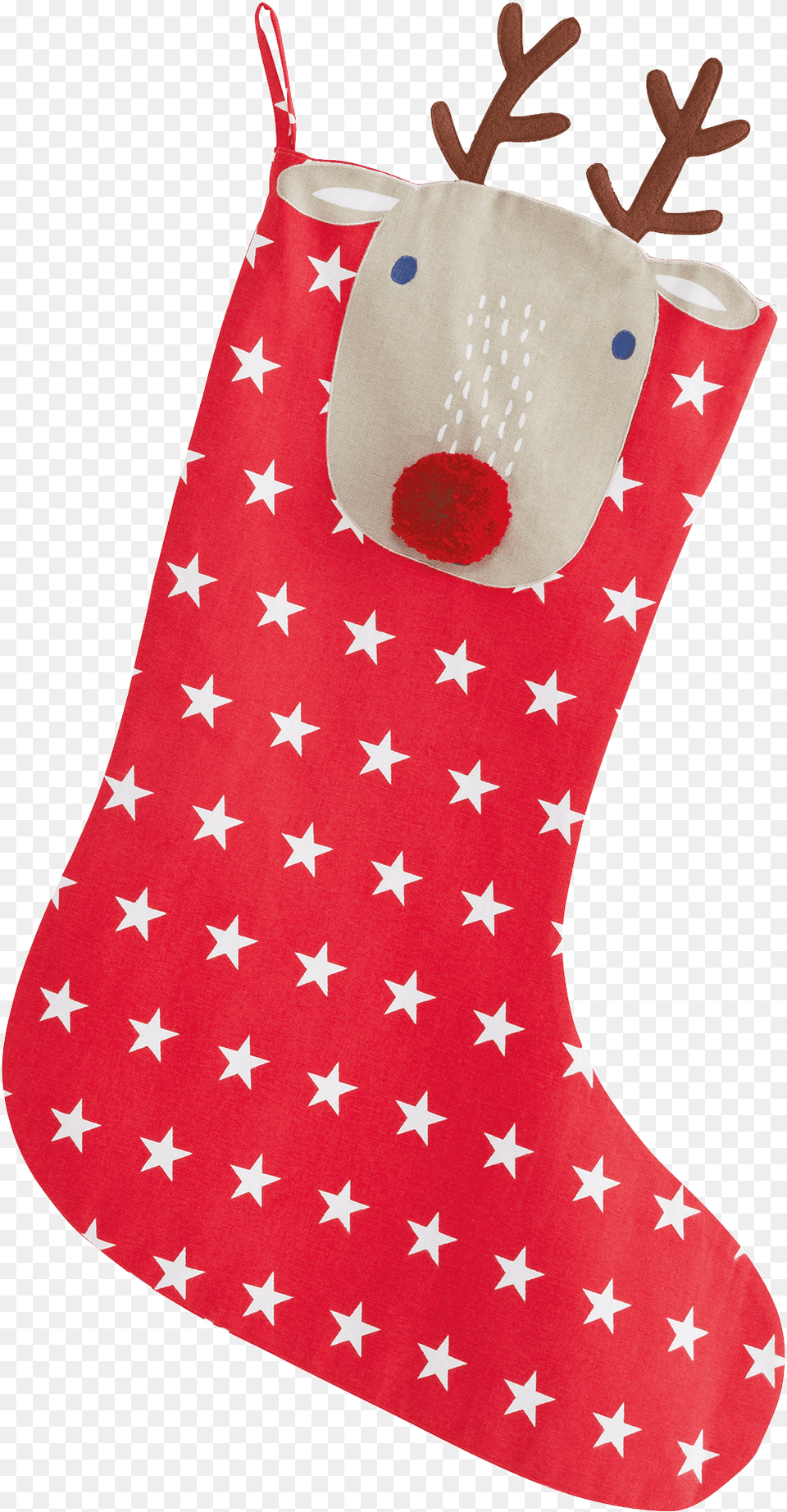 Picture Of Unpersonalised Christmas Stocking Christmas Stocking, Flag, Clothing, Hosiery, Christmas Decorations Png