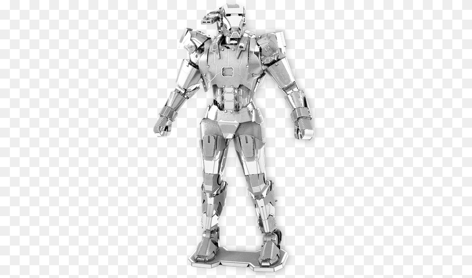 Picture Of War Machine 3d Metal Model War Machine, Person, Armor, Robot Free Png Download