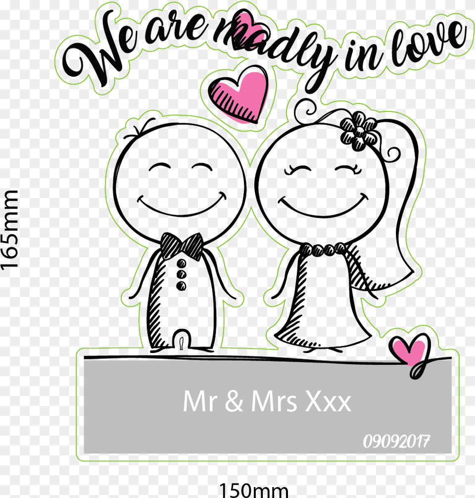 Picture Of Wedding Couple Groom And Bride Sketch, Art, Graphics Png Image