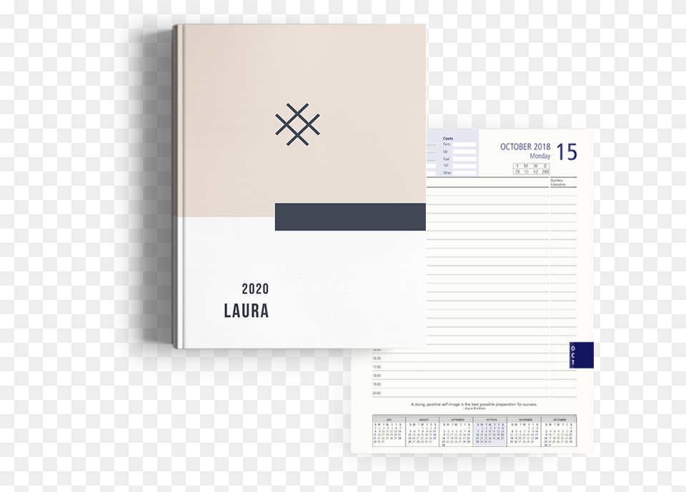 Picture Of X Marks The Spot A5 Diary, Page, Text, Mailbox Png Image