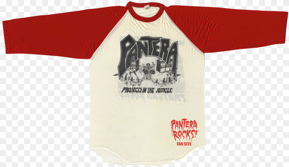 Picture Old School Pantera Shirt, Clothing, T-shirt Png Image