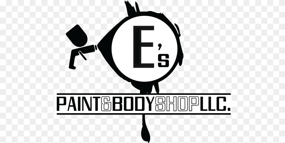 Picture Paint And Body Shop Logos, Logo, Stencil, Text Free Png Download