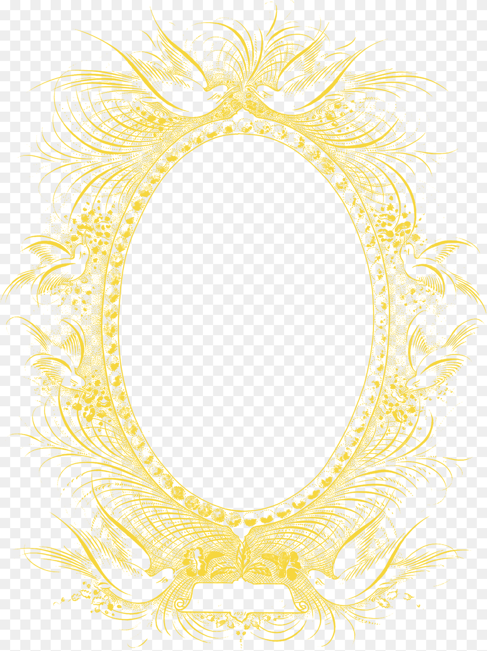 Picture Pattern Frame Yellow Orange Feather Clipart Circle, First Aid Png Image