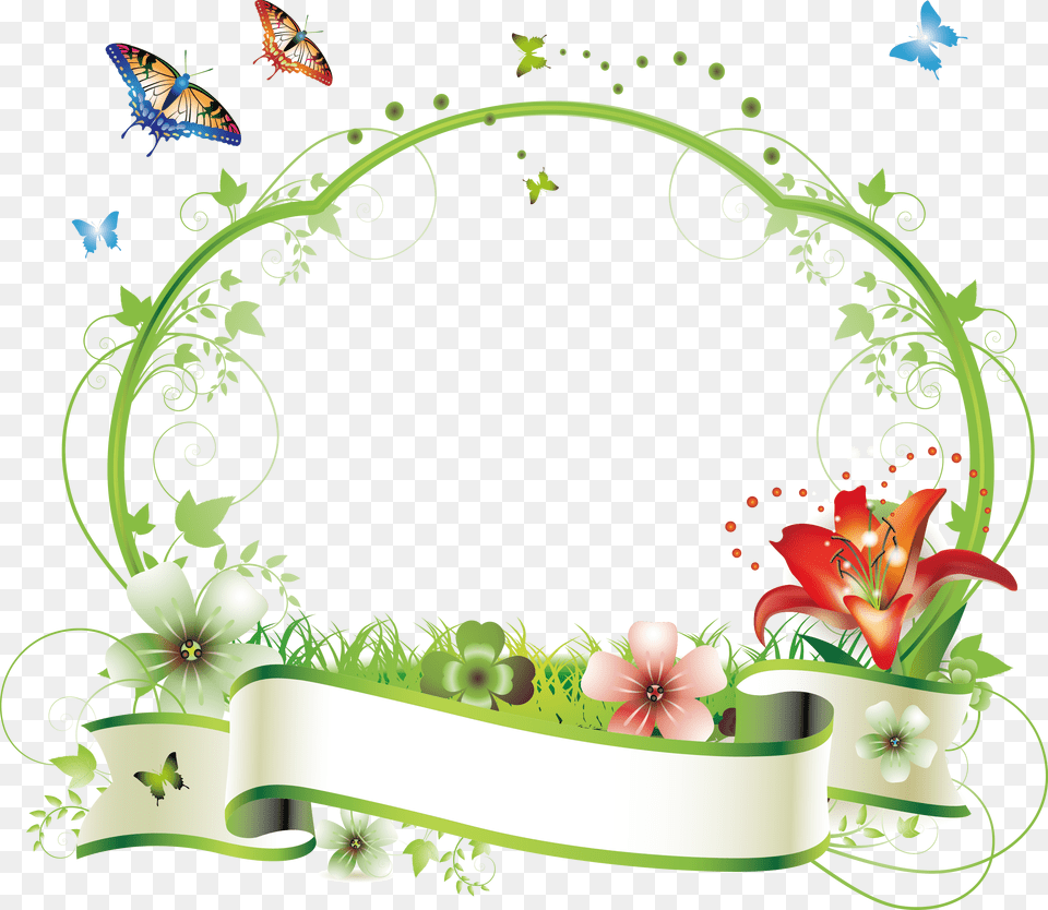 Picture Plant Flower Summer Frame Vector Design Frame Vector Design, Art, Floral Design, Graphics, Pattern Free Png