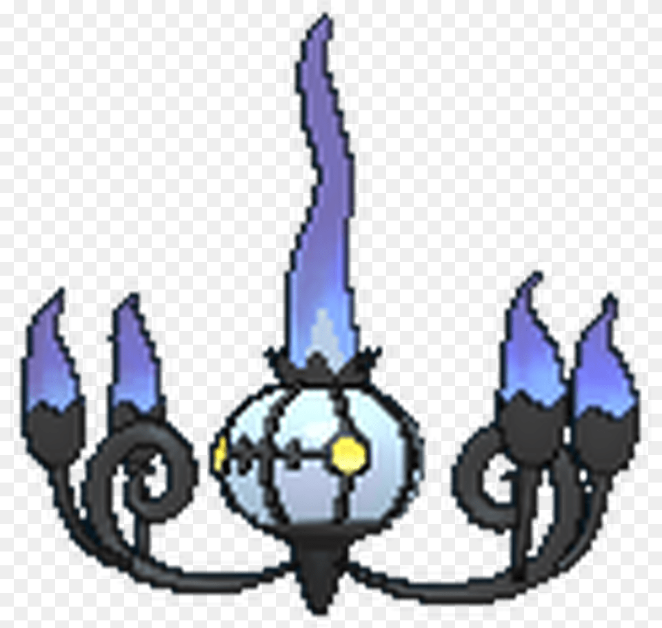 Picture Pokemon Chandelure Sprite, Sword, Weapon, Lighting, Electronics Png Image