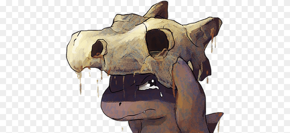 Picture Pokemon Cubone No Mask, Animal, Dinosaur, Reptile, Adult Free Png Download