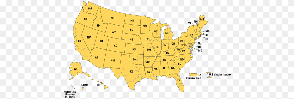 Picture Public Domain Map Of Usa States, Chart, Plot, Atlas, Diagram Free Transparent Png