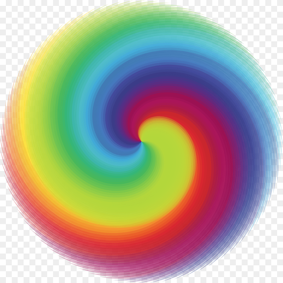 Picture Rainbow Circle, Spiral, Disk, Accessories Png Image