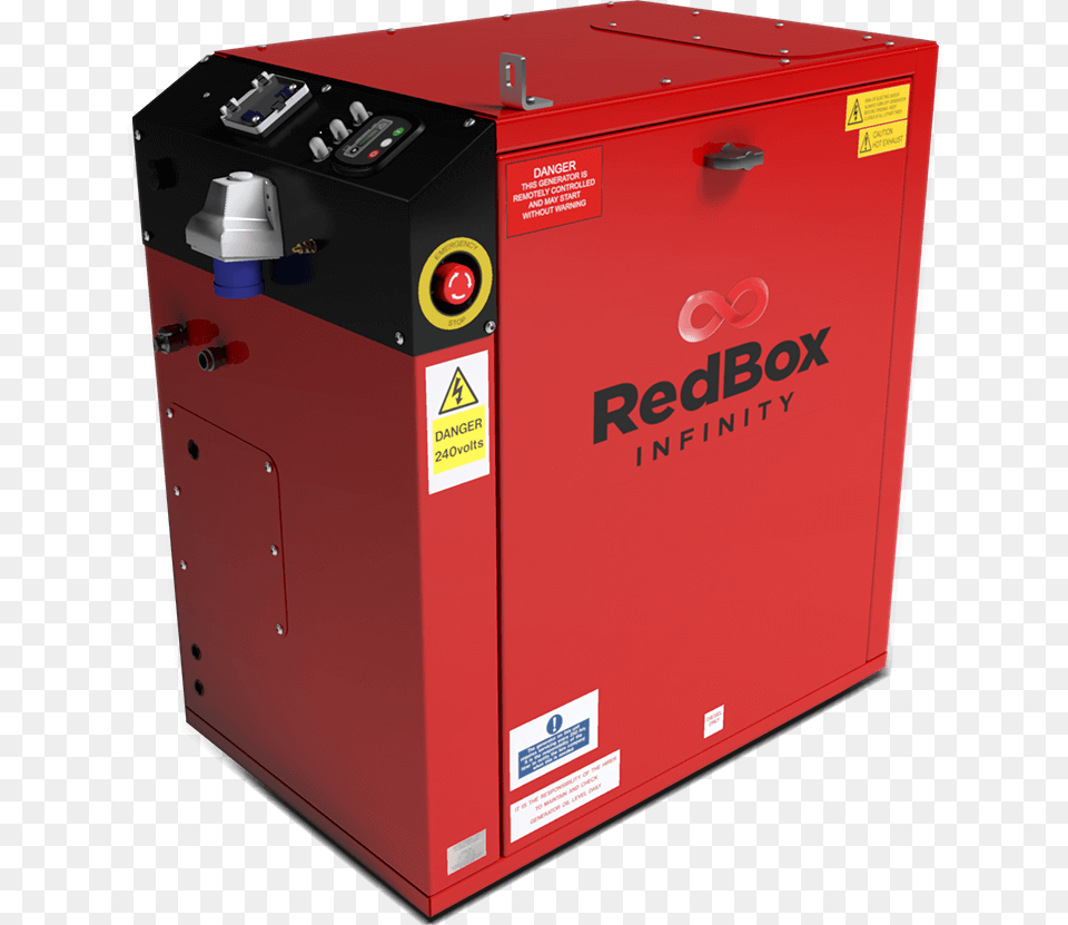 Picture Red Box Power, Machine, Mailbox, Generator Free Transparent Png