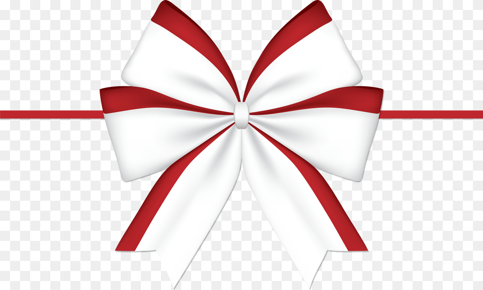 Picture Red White Ribbon Bow, Accessories, Formal Wear, Tie, Bow Tie Free Png