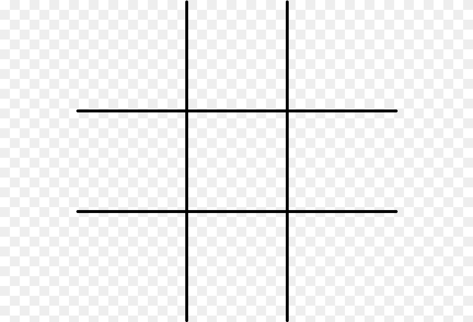 Picture Regarding Free Printable Tic Tac Toe Board Rule Of Thirds 16, Gray Png Image