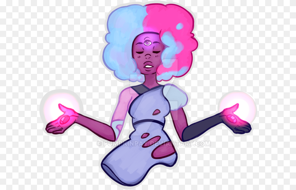 Picture Royalty Cotton Candy Garnet By Cotton Candy Garnet Fanart, Purple, Juggling, Person, Baby Free Png Download