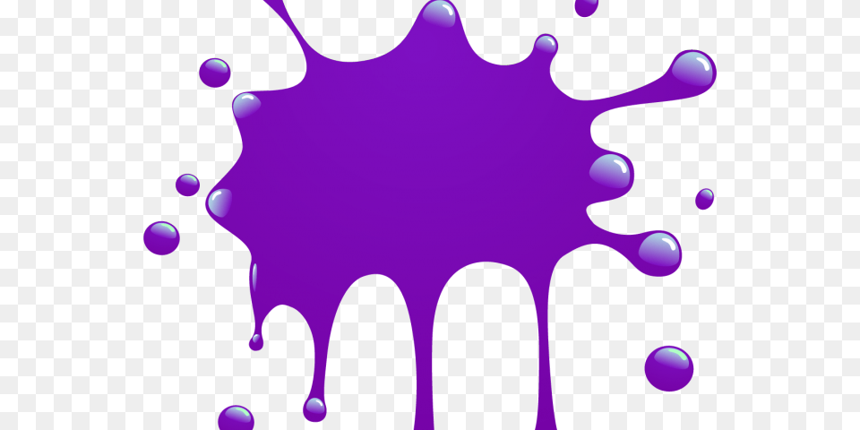 Picture Royalty Free Library Paint Splat Clipart Paint Splatter Clipart, Purple, Beverage, Milk Png Image