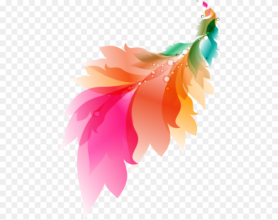 Picture Royalty Free Stock Painting Feather Phoenix Colorful Feathers Vector, Art, Floral Design, Graphics, Leaf Png