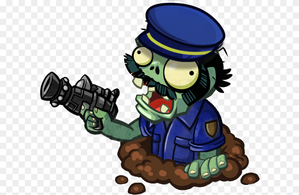 Picture Royalty Library Cop Drawing Zombie Plants Vs Zombies Cop, Photography, Baby, Person Png Image