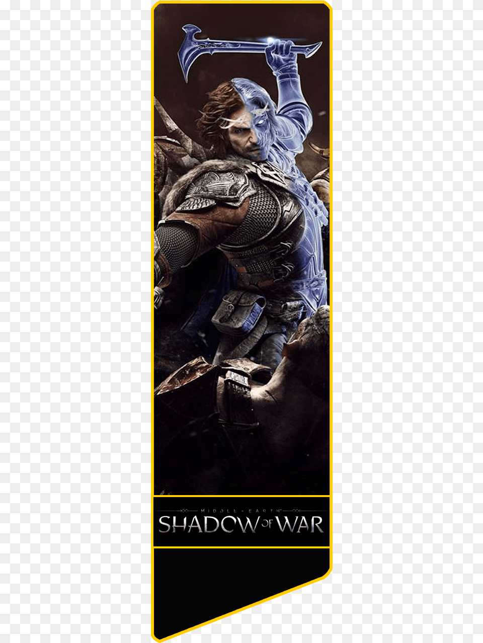 Picture Shadow Of War Poster, Publication, Book, Weapon, Knife Png
