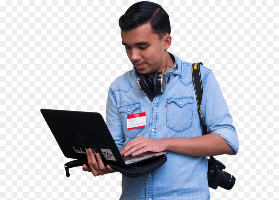 Picture Sitting, Computer, Electronics, Pc, Laptop Png