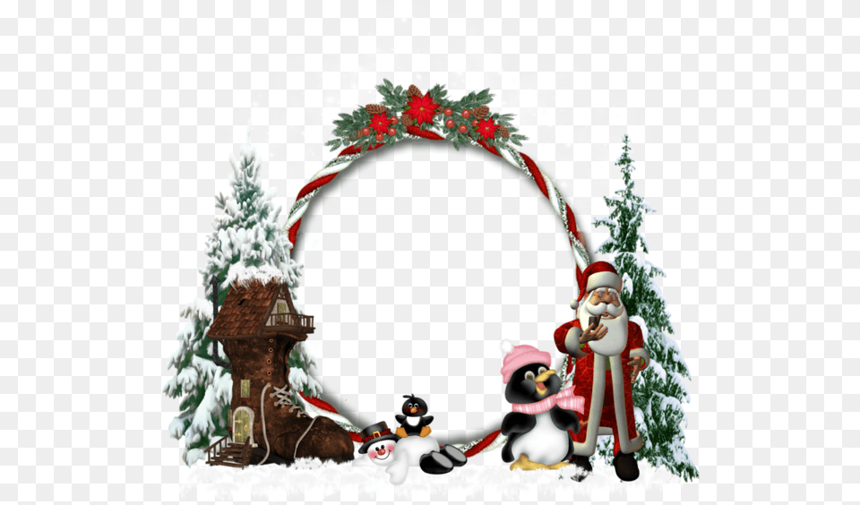 Picture Soi Frame Claus Tree Day Santa Clipart Carte De Noel Transparent, Outdoors, Nature, Person, Baby Png Image
