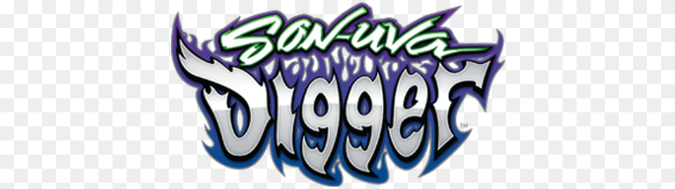 Picture Son Uva Digger Monster Truck Logo, Art, Graffiti, Text, Dynamite Png Image