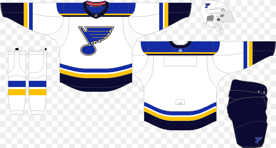 Picture St Louis Blues 2016 Uniforms, Shirt, Clothing, Jersey, Helmet Free Png