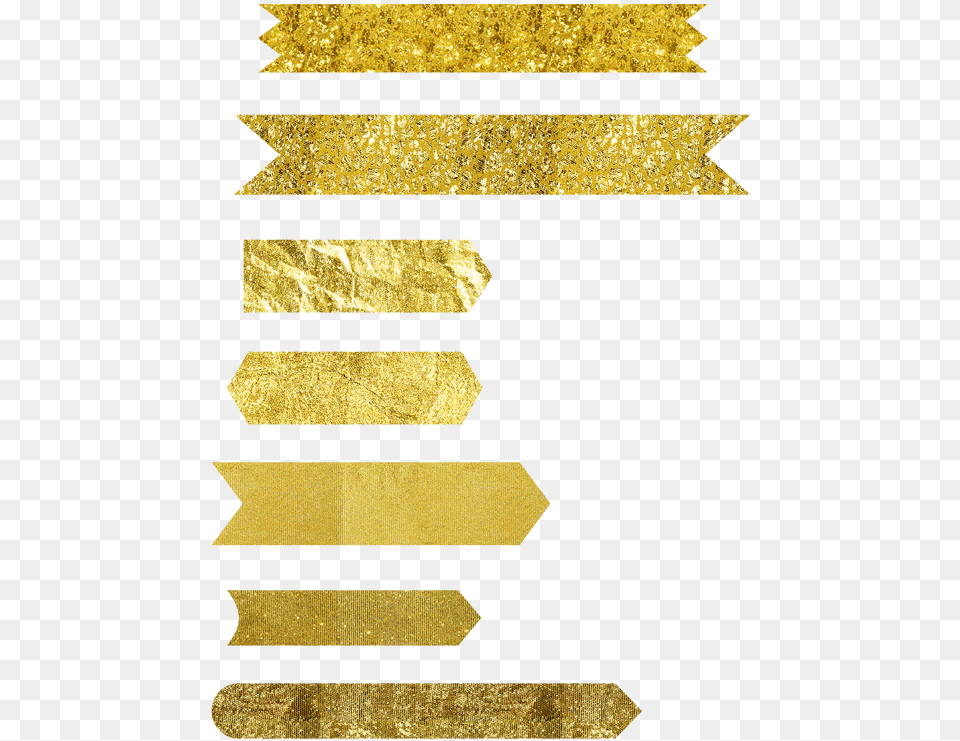Picture Stairs, Gold, Aluminium Free Png