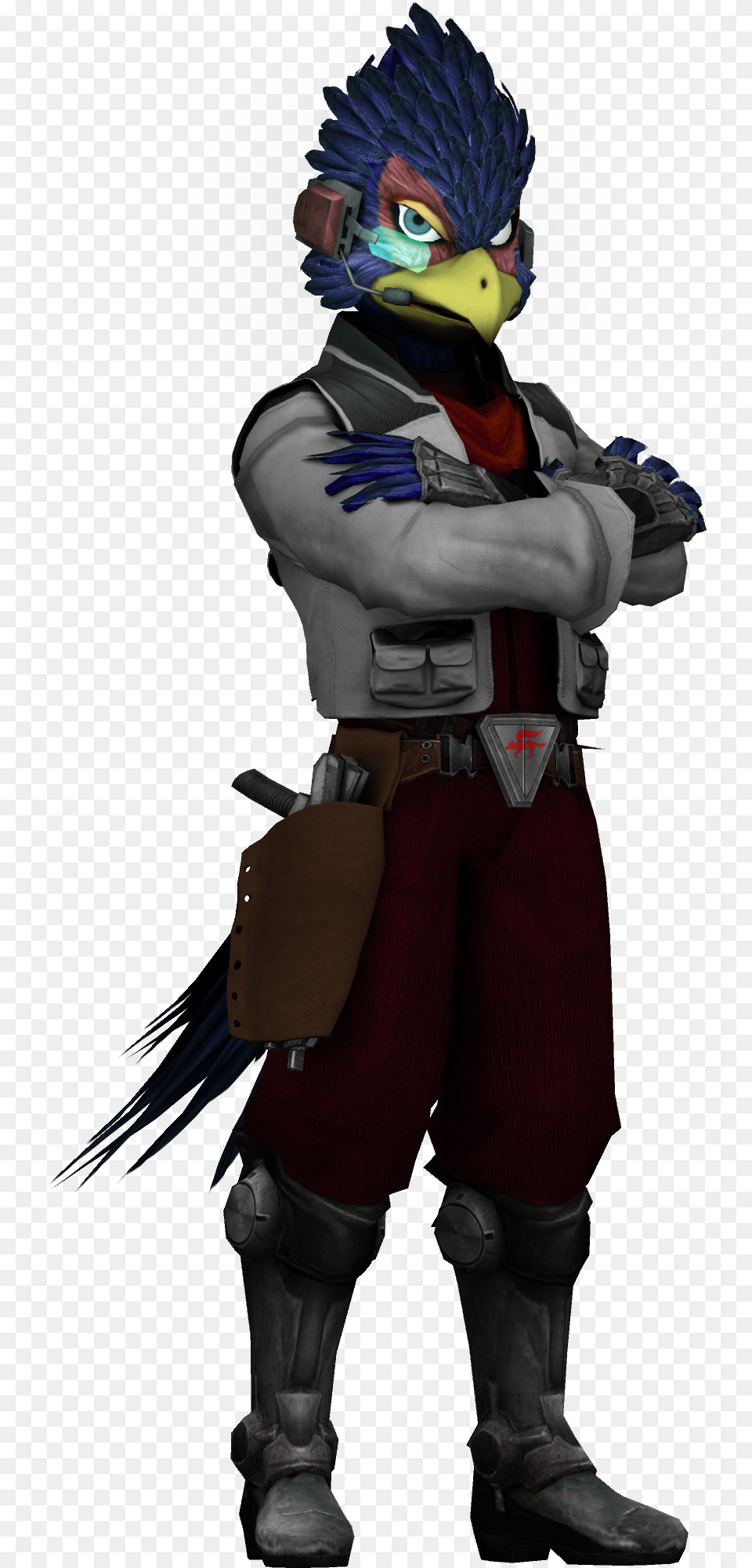 Picture Star Fox Falco, Person, Face, Head Free Transparent Png