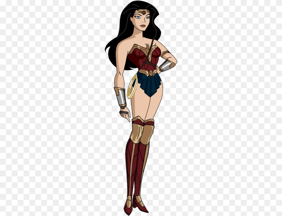 Picture Stock Collection Of Costume High Wonder Woman Dc Cartoon, Clothing, Person, Adult, Publication Png