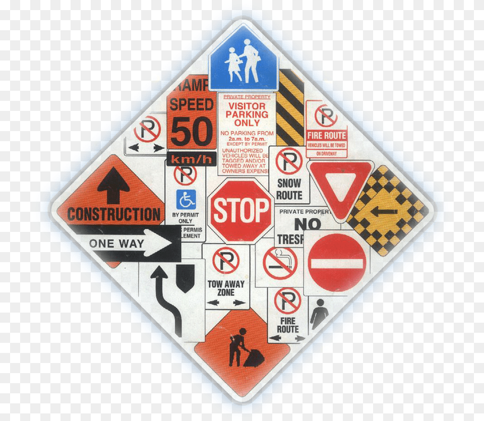 Picture Stop For Safety, Sign, Symbol, Road Sign, Person Free Png Download