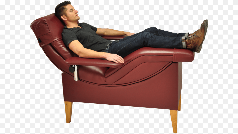 Picture Studio Couch, Furniture, Chair, Person, Man Free Png Download